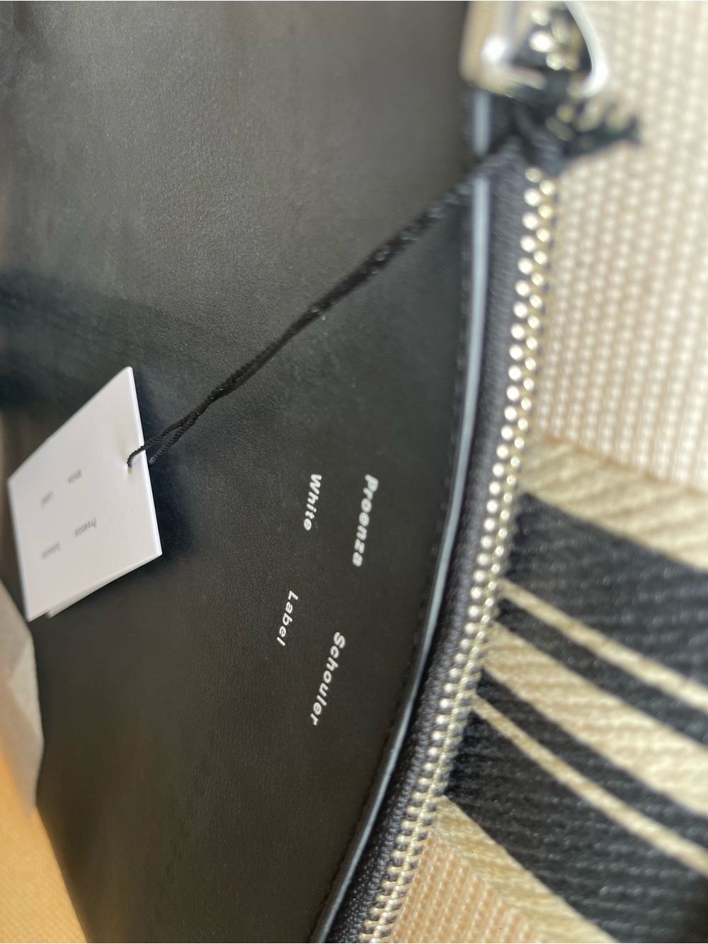 Proenza Schouler White Label Twin Stripe Tote - Picture 6 of 8